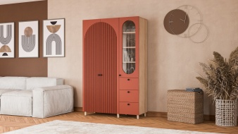 Шкаф распашной Вивьен 23 BMS