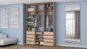 Стеллаж для одежды Мирта 97 BMS