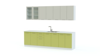 Высокая Кухня Даниила BMS до потолка