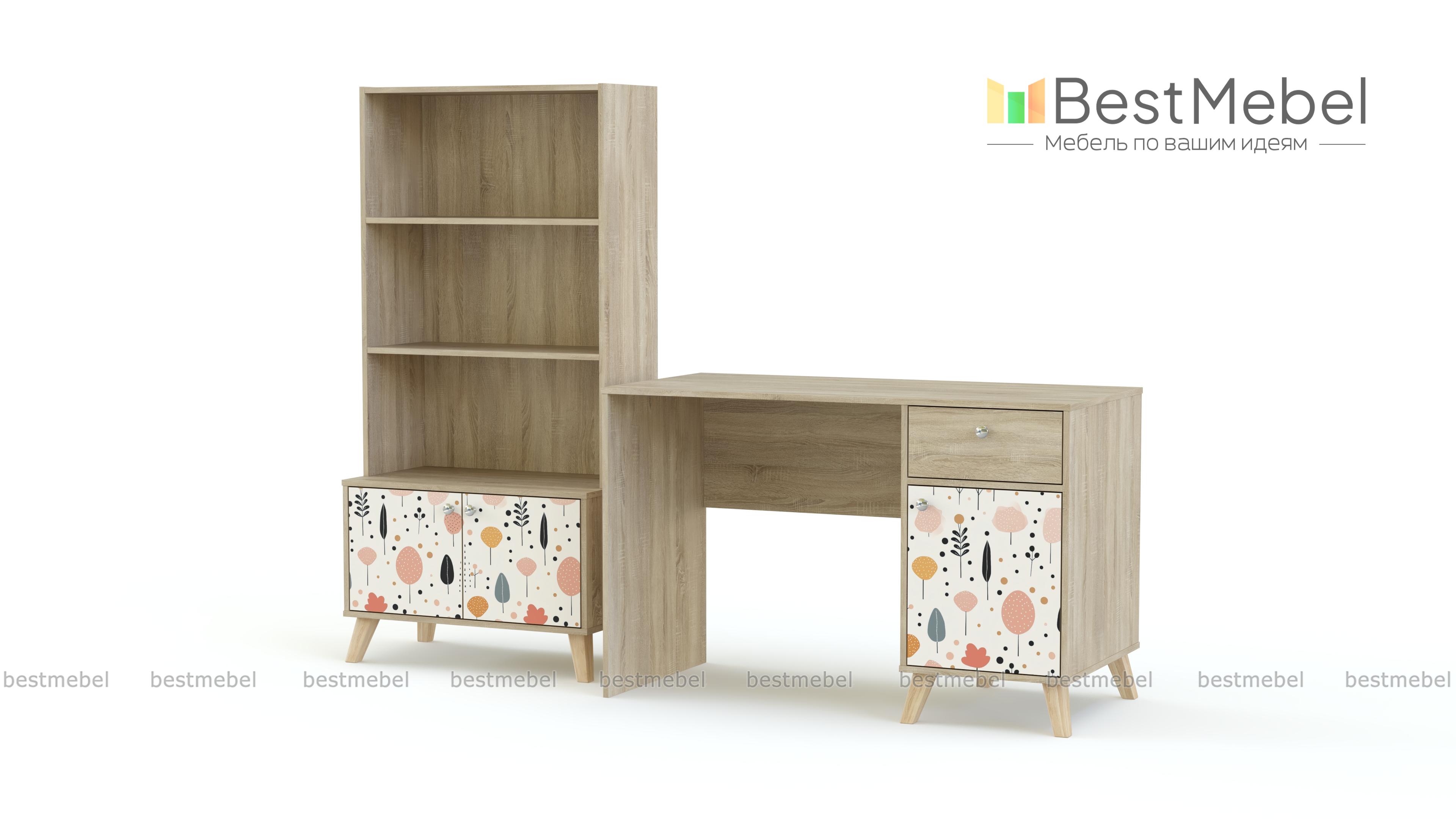 Стол письменный Эльза 7 BMS - Фото