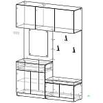 Схема сборки Прихожая Джосс 10 BMS