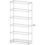 Стеллаж Финнби Finnby