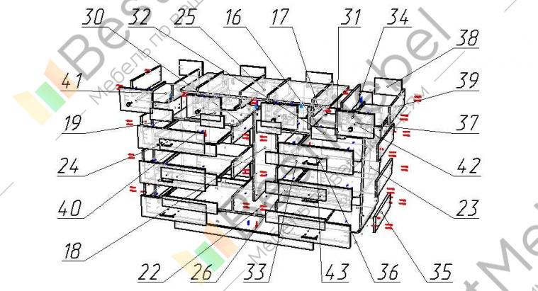 Комод логос схема сборки - Дом Мебели.ру
