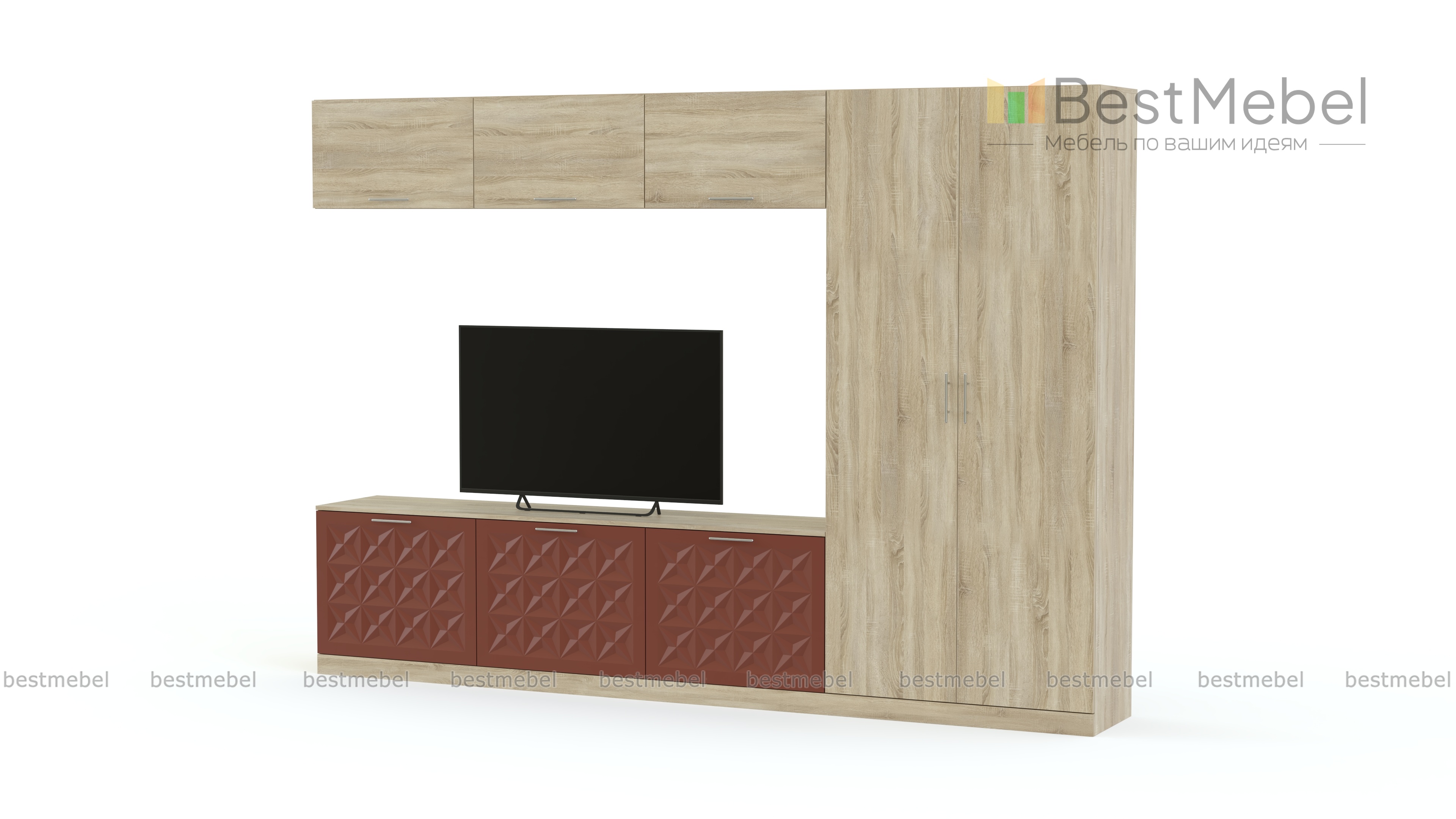 Стенка Вельвет 7 BMS