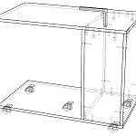 Схема сборки Столик журнальный Элли 12 BMS