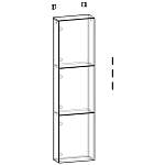 Схема сборки Пенал в ванную Блейк 4 BMS