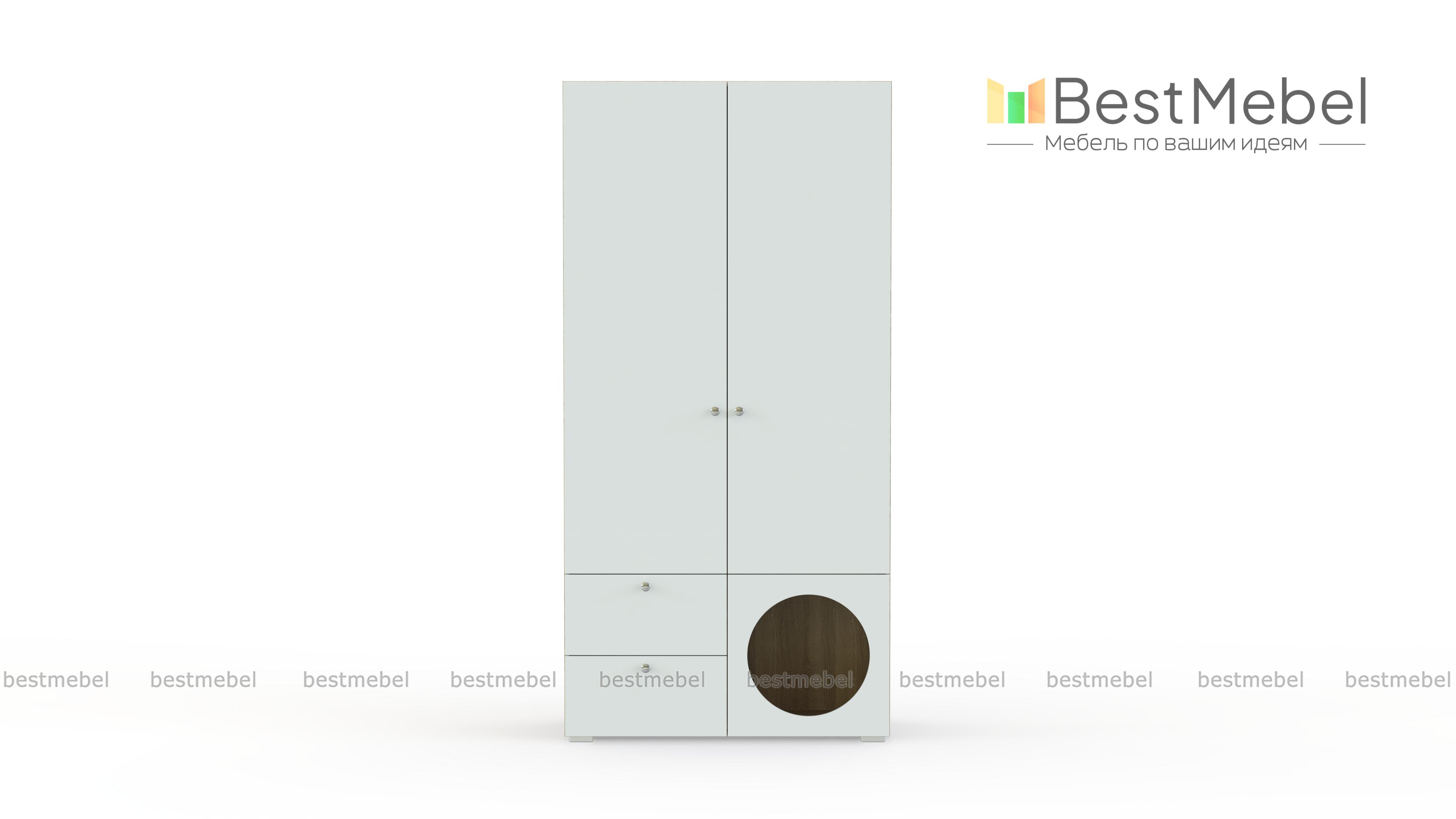 Шкаф распашной Авелин 1 BMS - Фото