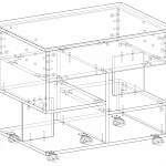 Схема сборки Журнальный столик Харри 1 BMS