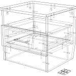 Схема сборки Прикроватная тумба Зоя 1 BMS