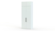Шкаф распашной Остин Лайт 2 BMS(Платье - Платье (2 полки) (2))