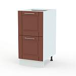 Шкаф нижний 2 ящика Палермо BMS - Фото 7