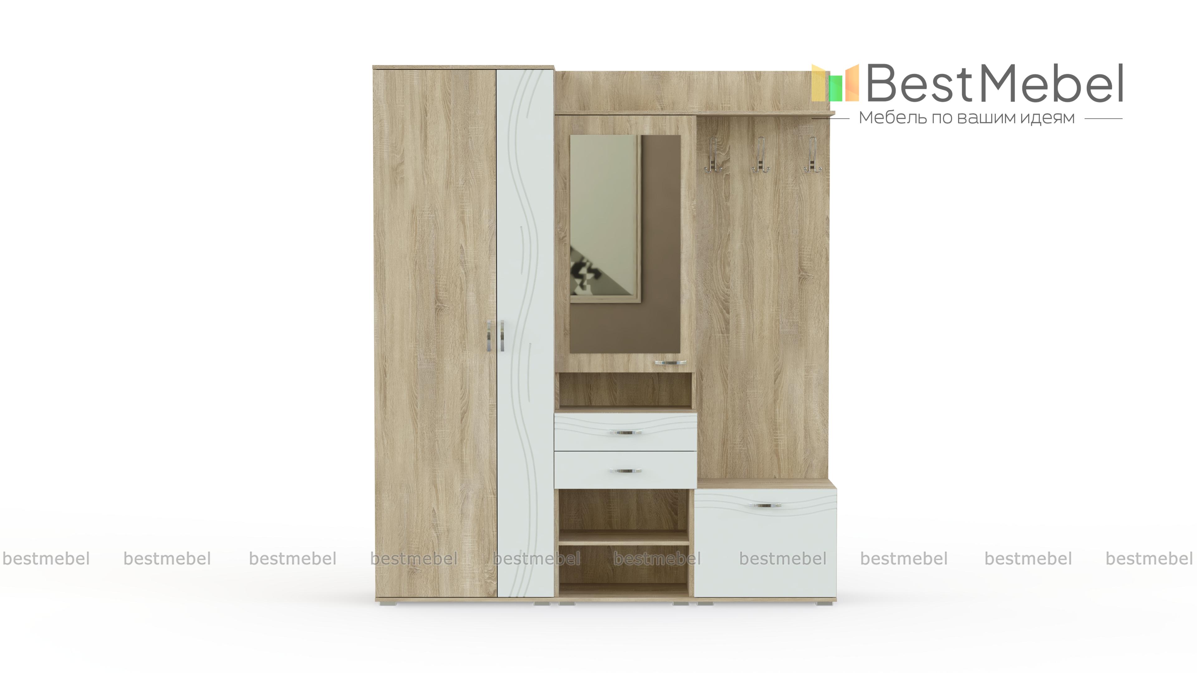 Прихожая Стиль 02 BMS - Фото