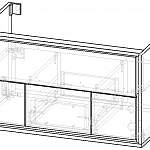 Чертеж Тумба для ванной Мулин 12 BMS