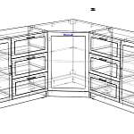 Схема сборки Комод угловой Кассандра 3 BMS