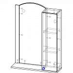 Чертеж Зеркало Шайн 4 BMS