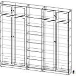 Стеллаж Харли 3 BMS
