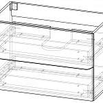 Схема сборки Тумба под раковину Хлоя 10 BMS