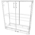 Тумба для обуви КМ-1 BMS
