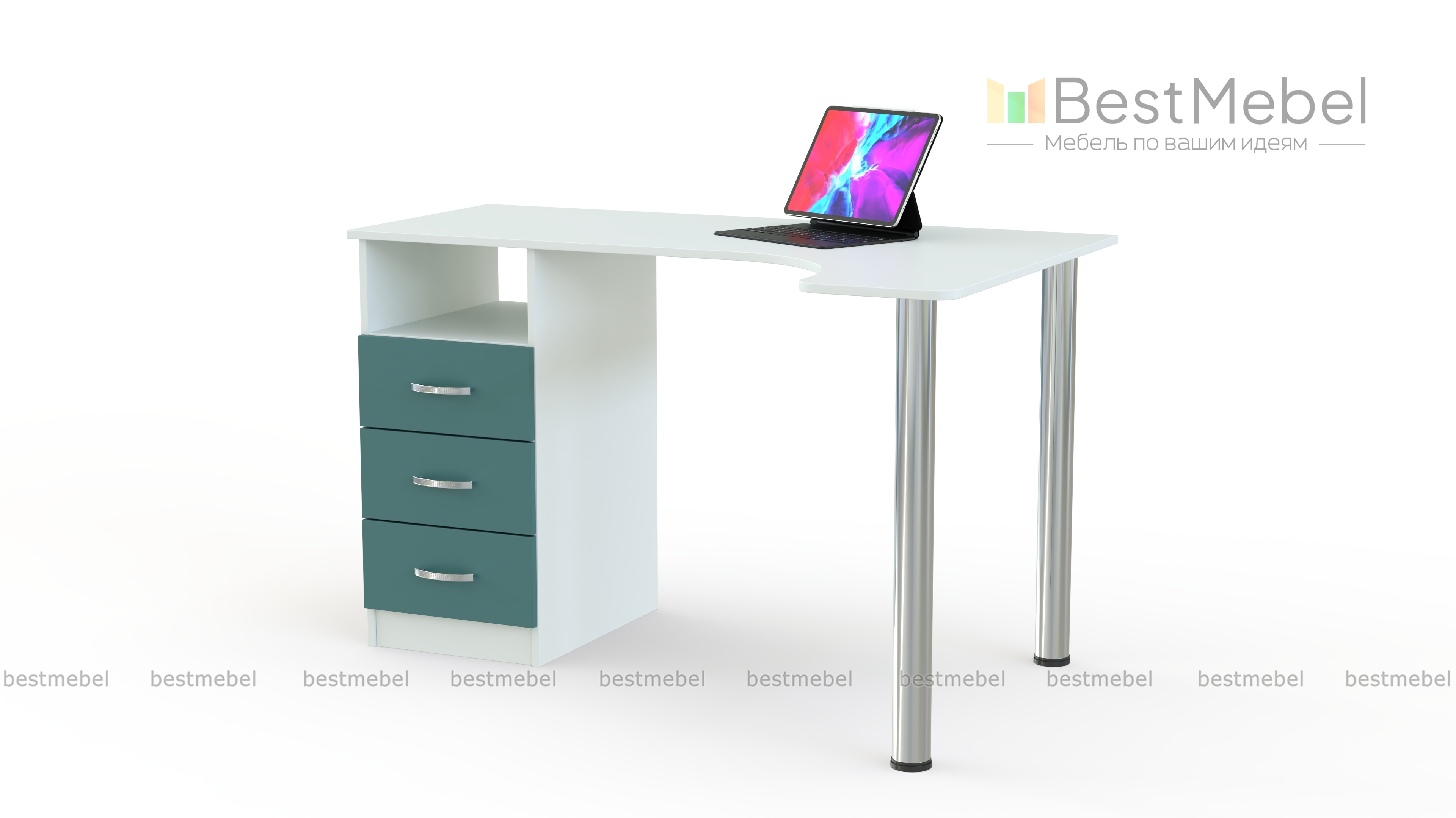 Письменный стол Беллатриса 1 BMS