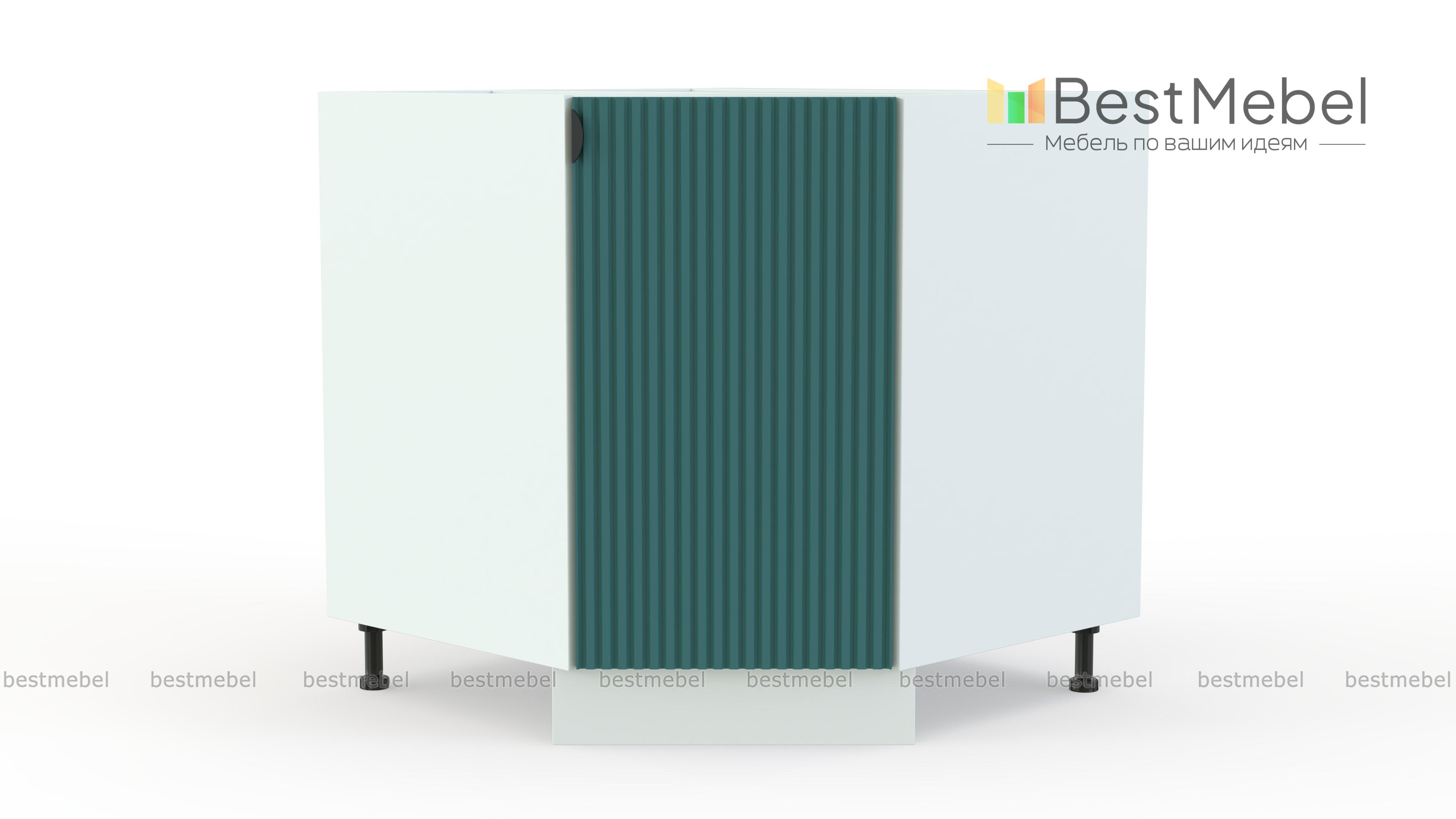 Шкаф нижний угловой (трапеция) Альберт BMS - Фото