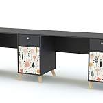 Письменный стол для двоих Эльза 2 BMS - Фото 5