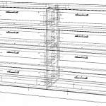 Чертеж Комод Лира 11 BMS